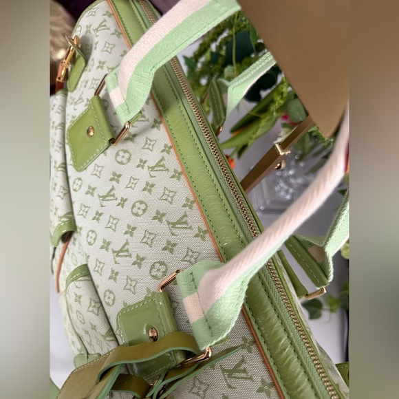 Louis Vuitton Sac Mary Kate 48H Green Monogram Line Large Tote Bag - Picture 4 of 15